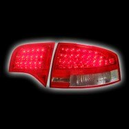 Audi A4 ’04-’07 , светодиодный, красный RS-05528 NEW,Audi A4 ’04-’07 , светодиодный, красный, тонированный RS-07497 NEW